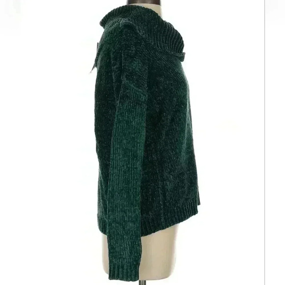 Michael Kors NWT Green Cowl Neck Sweater SIZE SMALL - Picture 5 of 9